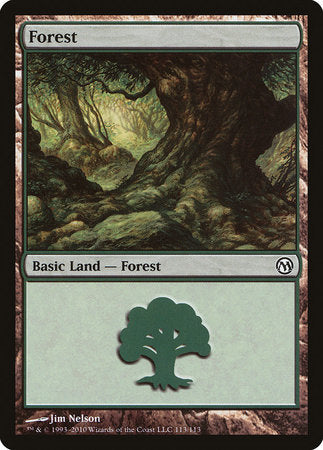 Forest (113) [Duels of the Planeswalkers] | Exor Games New Glasgow