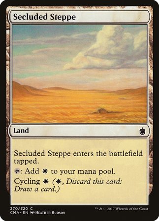 Secluded Steppe [Commander Anthology] | Exor Games New Glasgow