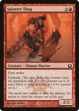 Splatter Thug [Return to Ravnica] | Exor Games New Glasgow