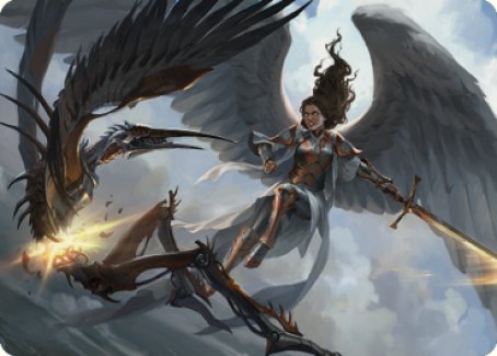 Destroy Evil Art Card [Dominaria United Art Series] | Exor Games New Glasgow