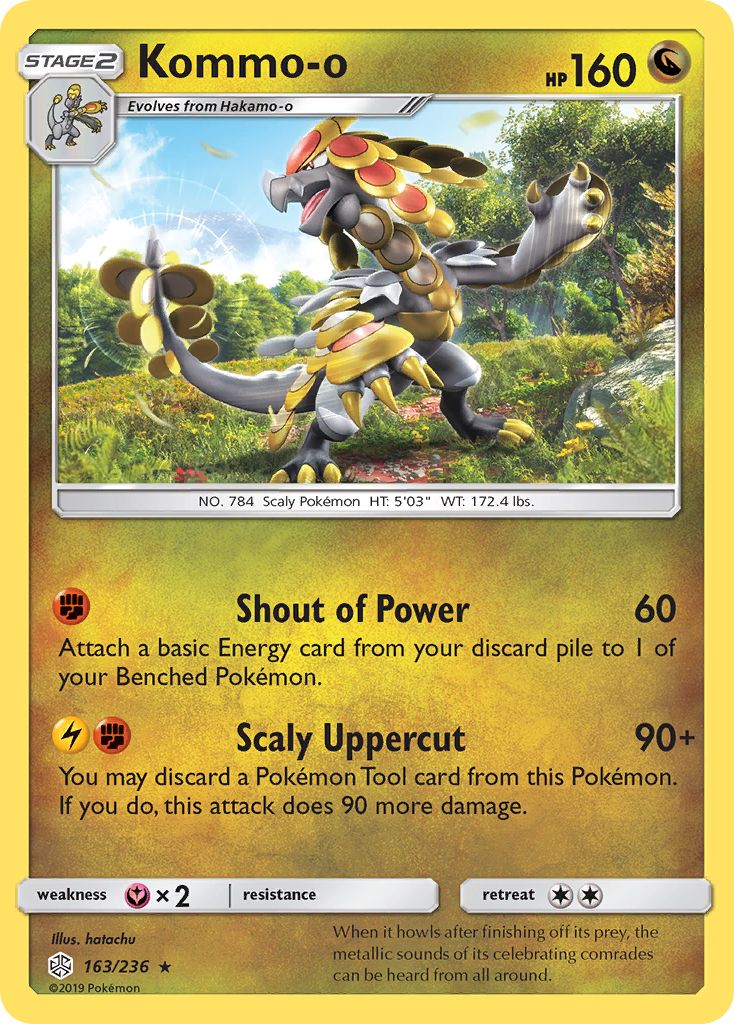 Kommo-o (163/236) [Sun & Moon: Cosmic Eclipse] | Exor Games New Glasgow