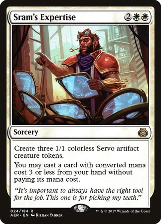 Sram's Expertise [Aether Revolt] | Exor Games New Glasgow