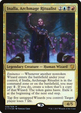 Inalla, Archmage Ritualist [Commander 2017] | Exor Games New Glasgow