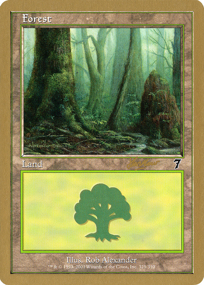 Forest (329) (Sim Han How) [World Championship Decks 2002] | Exor Games New Glasgow