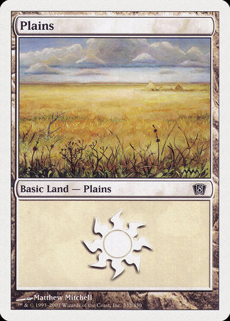 Plains (332) [Eighth Edition] | Exor Games New Glasgow