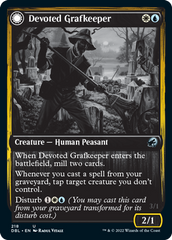 Devoted Grafkeeper // Departed Soulkeeper [Innistrad: Double Feature] | Exor Games New Glasgow