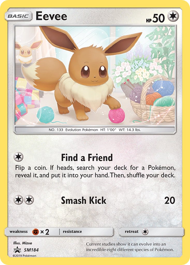 Eevee (SM184) [Sun & Moon: Black Star Promos] | Exor Games New Glasgow