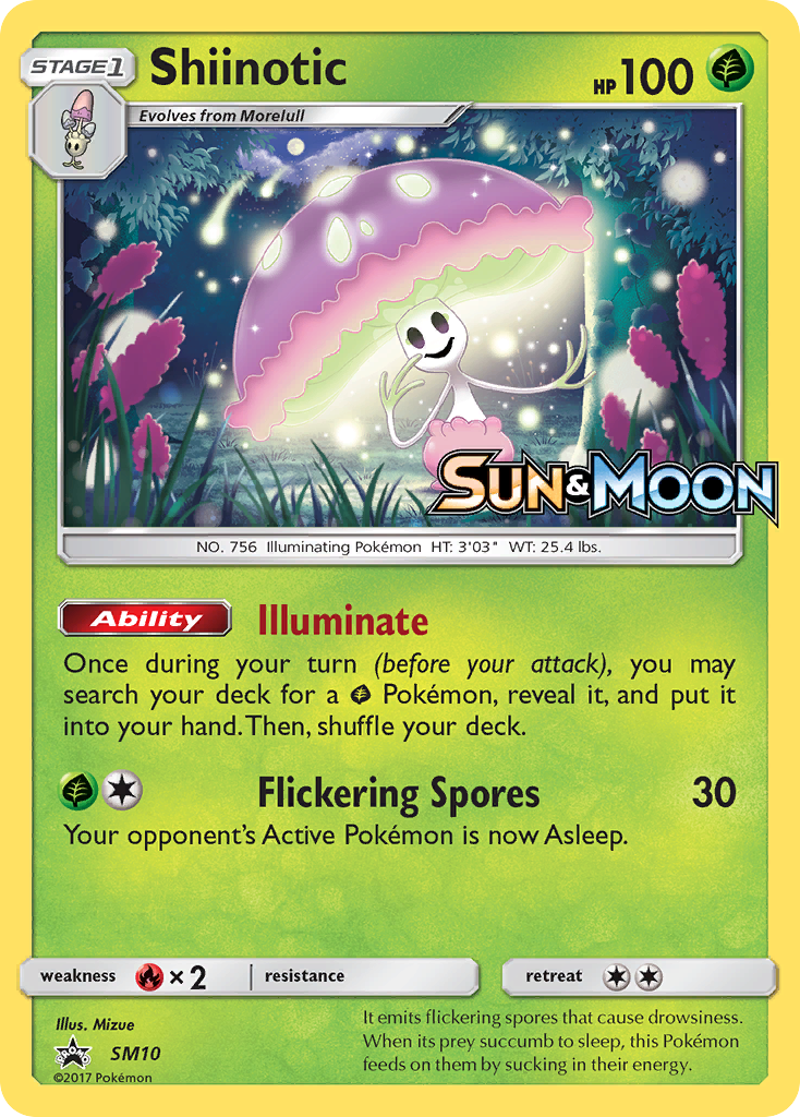 Shiinotic (SM10) [Sun & Moon: Black Star Promos] | Exor Games New Glasgow