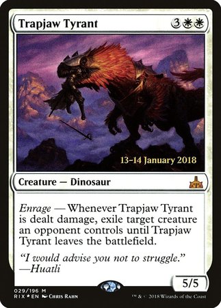 Trapjaw Tyrant [Rivals of Ixalan Promos] | Exor Games New Glasgow