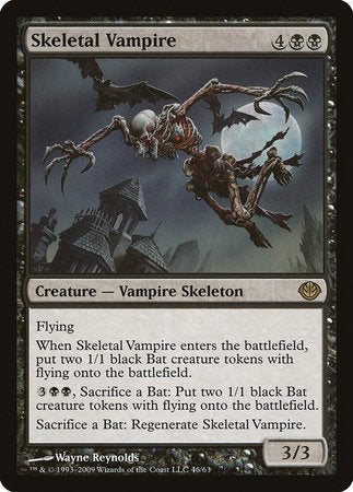 Skeletal Vampire [Duel Decks: Garruk vs. Liliana] | Exor Games New Glasgow