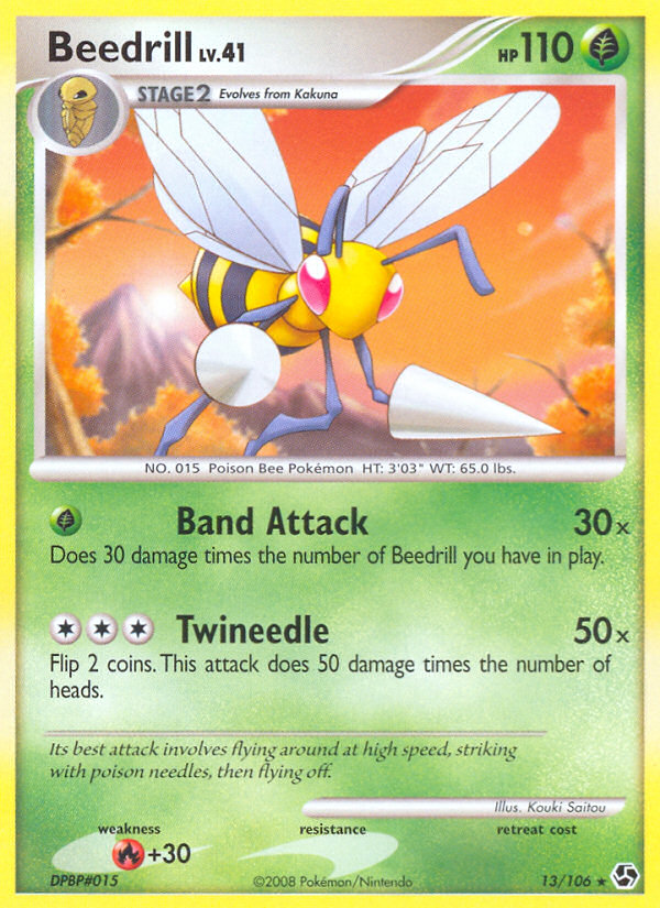 Beedrill (13/106) [Diamond & Pearl: Great Encounters] | Exor Games New Glasgow