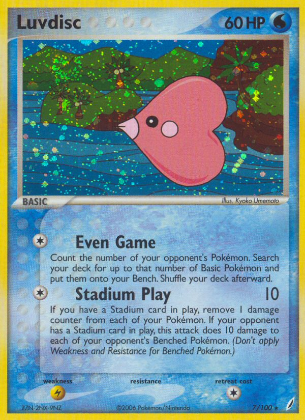 Luvdisc (7/100) [EX: Crystal Guardians] | Exor Games New Glasgow