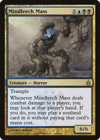 Mindleech Mass [Ravnica: City of Guilds] | Exor Games New Glasgow