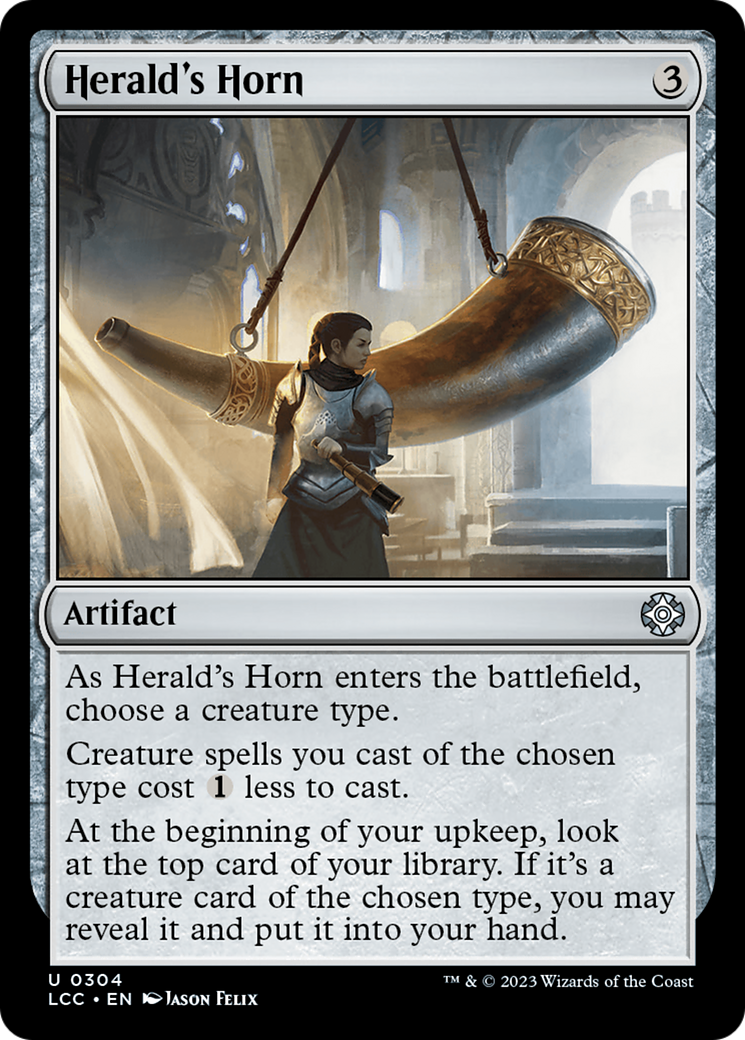 Herald's Horn [The Lost Caverns of Ixalan Commander] | Exor Games New Glasgow