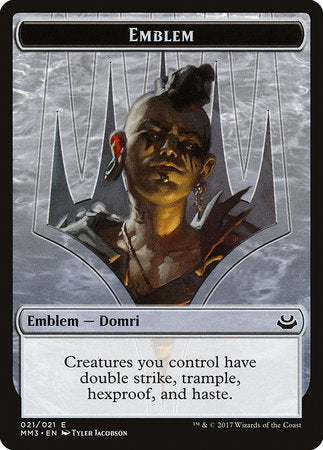 Emblem - Domri Rade [Modern Masters 2017 Tokens] | Exor Games New Glasgow