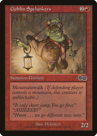 Goblin Spelunkers [Urza's Saga] | Exor Games New Glasgow