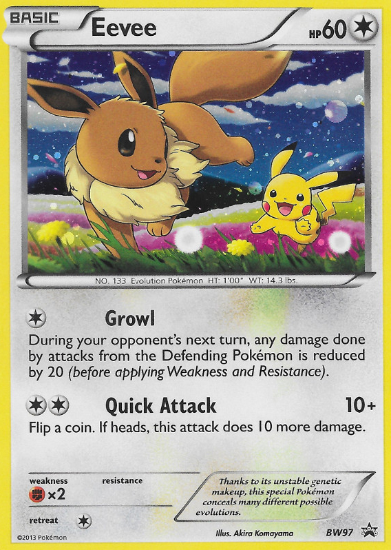 Eevee (BW97) [Black & White: Black Star Promos] | Exor Games New Glasgow