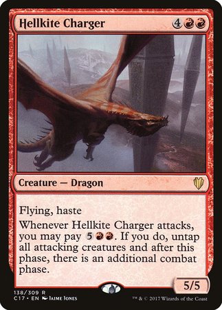 Hellkite Charger [Commander 2017] | Exor Games New Glasgow