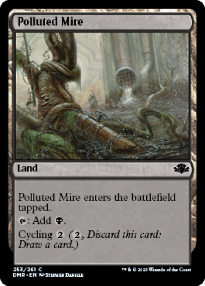 Polluted Mire [Dominaria Remastered] | Exor Games New Glasgow