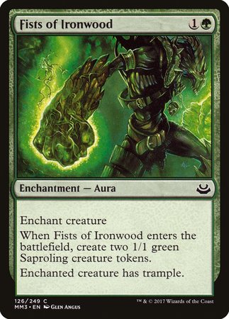 Fists of Ironwood [Modern Masters 2017] | Exor Games New Glasgow