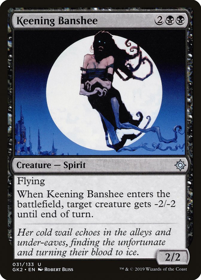 Keening Banshee [Ravnica Allegiance Guild Kit] | Exor Games New Glasgow