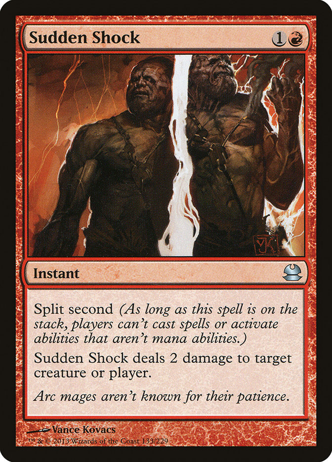 Sudden Shock [Modern Masters] | Exor Games New Glasgow