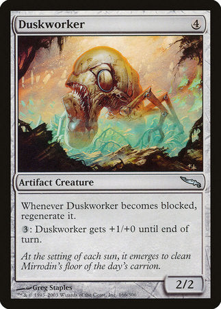 Duskworker [Mirrodin] | Exor Games New Glasgow