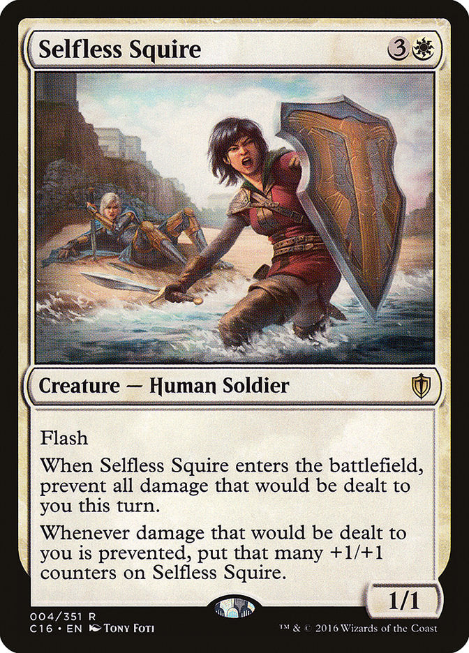 Selfless Squire [Commander 2016] | Exor Games New Glasgow