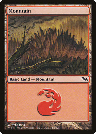 Mountain (296) [Shadowmoor] | Exor Games New Glasgow