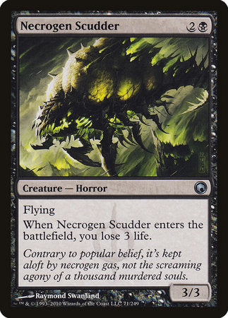 Necrogen Scudder [Scars of Mirrodin] | Exor Games New Glasgow