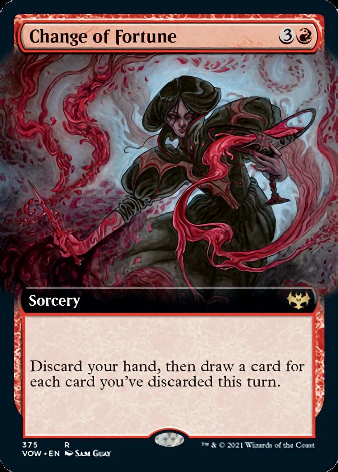 Change of Fortune (Extended) [Innistrad: Crimson Vow] | Exor Games New Glasgow