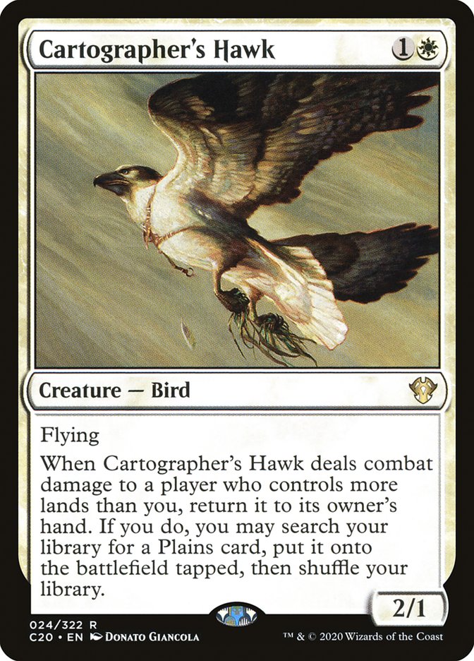 Cartographer's Hawk [Commander 2020] | Exor Games New Glasgow