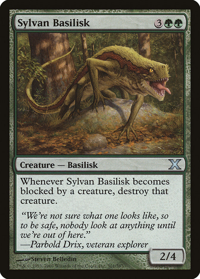 Sylvan Basilisk [Tenth Edition] | Exor Games New Glasgow