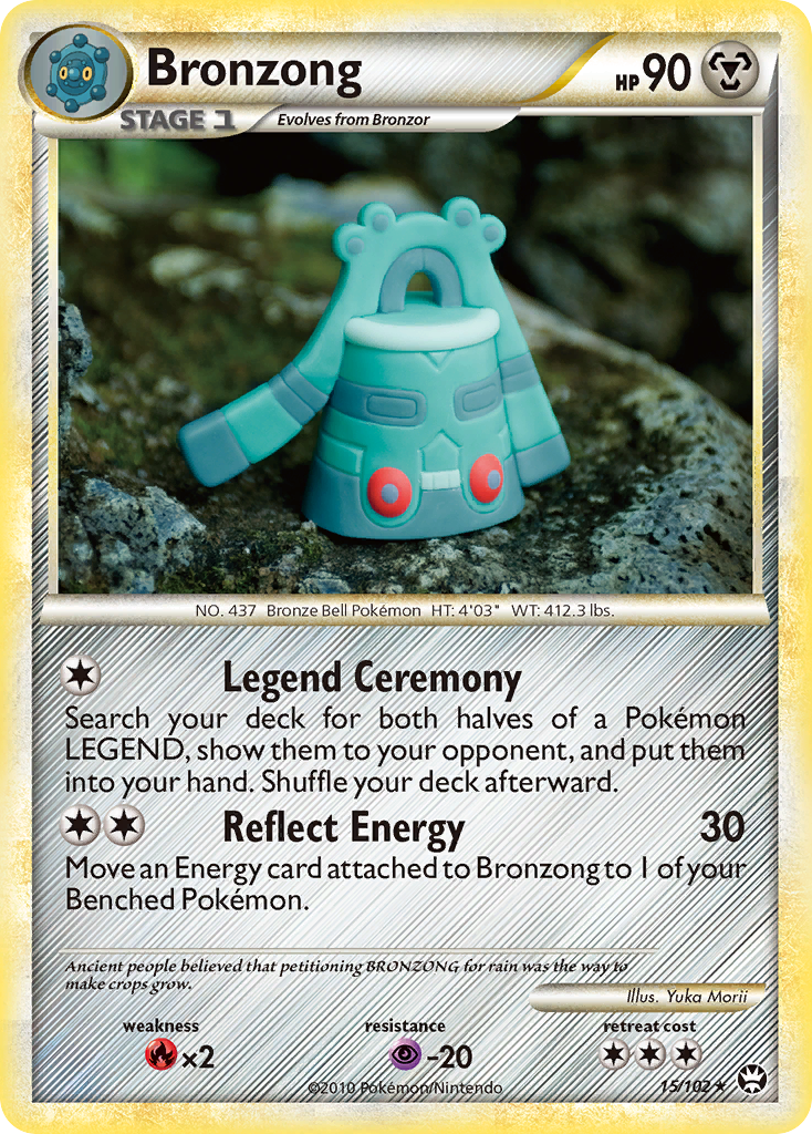 Bronzong (15/102) [HeartGold & SoulSilver: Triumphant] | Exor Games New Glasgow