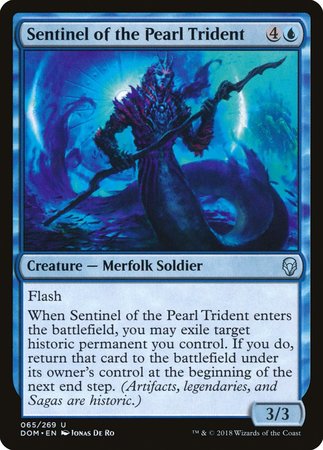 Sentinel of the Pearl Trident [Dominaria] | Exor Games New Glasgow