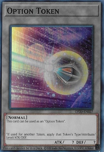 Option Token [OP20-EN027] Super Rare | Exor Games New Glasgow