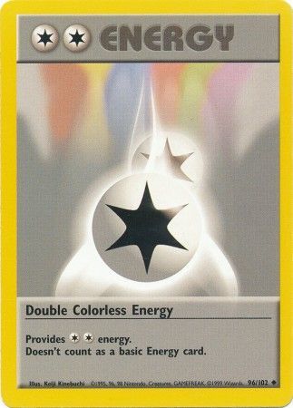 Double Colorless Energy (96/102) [Base Set Unlimited] | Exor Games New Glasgow