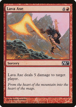 Lava Axe [Magic 2011] | Exor Games New Glasgow