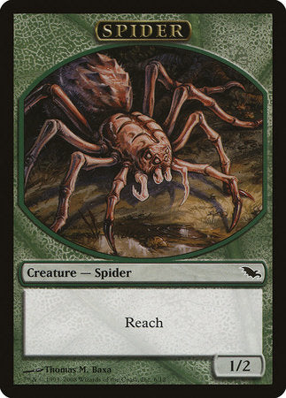 Spider Token [Shadowmoor Tokens] | Exor Games New Glasgow