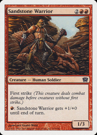 Sandstone Warrior [Ninth Edition] | Exor Games New Glasgow