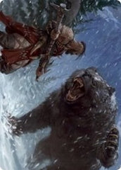 Blizzard Brawl Art Card [Kaldheim: Art Series] | Exor Games New Glasgow