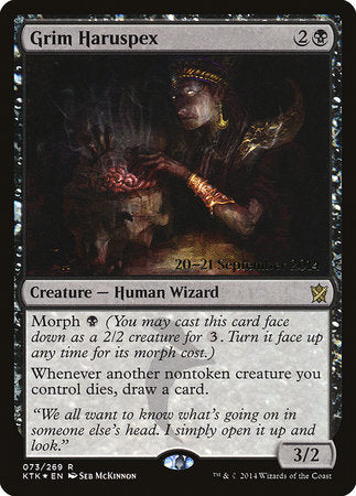 Grim Haruspex [Khans of Tarkir Promos] | Exor Games New Glasgow