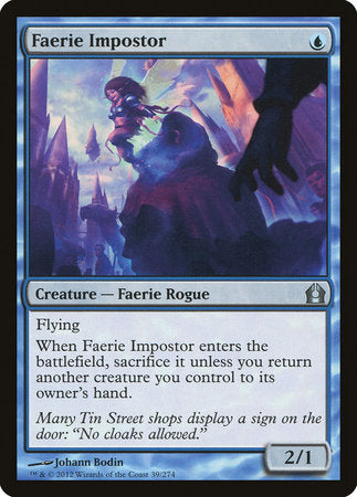 Faerie Impostor [Return to Ravnica] | Exor Games New Glasgow