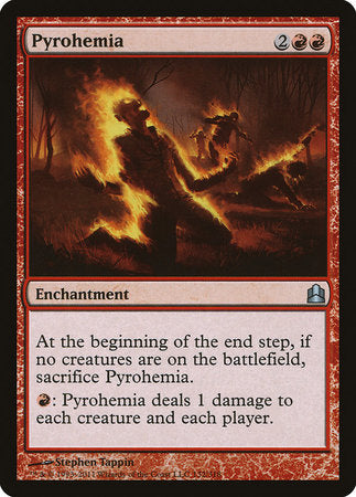 Pyrohemia [Commander 2011] | Exor Games New Glasgow