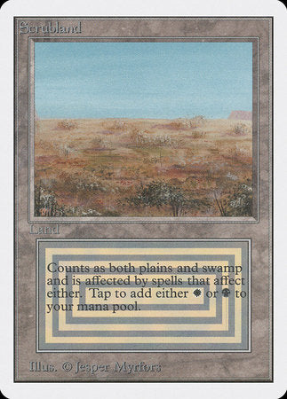 Scrubland [Unlimited Edition] | Exor Games New Glasgow