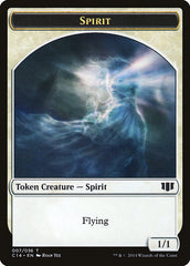 Soldier // Spirit Double-sided Token [Commander 2014 Tokens] | Exor Games New Glasgow