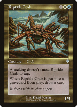 Riptide Crab [Invasion] | Exor Games New Glasgow