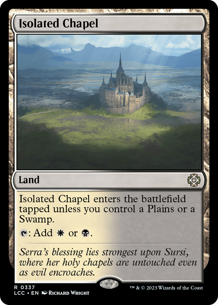 Isolated Chapel [The Lost Caverns of Ixalan Commander] | Exor Games New Glasgow