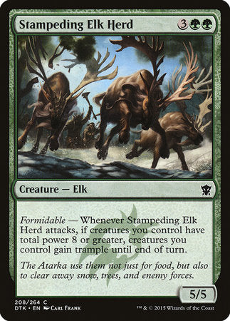 Stampeding Elk Herd [Dragons of Tarkir] | Exor Games New Glasgow