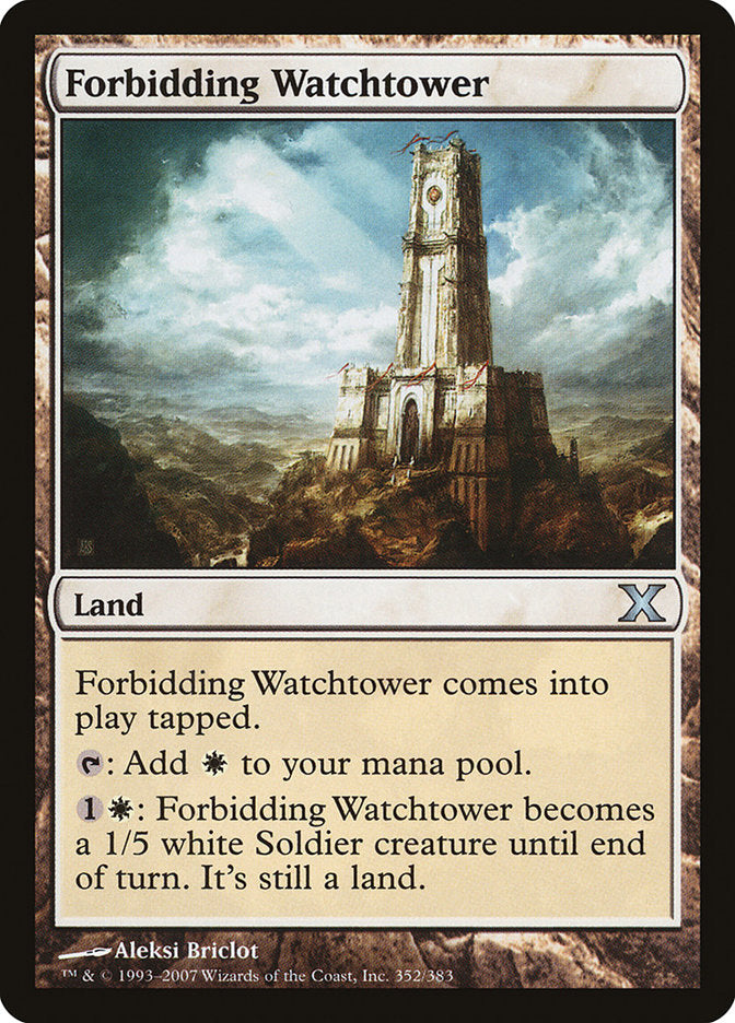 Forbidding Watchtower [Tenth Edition] | Exor Games New Glasgow